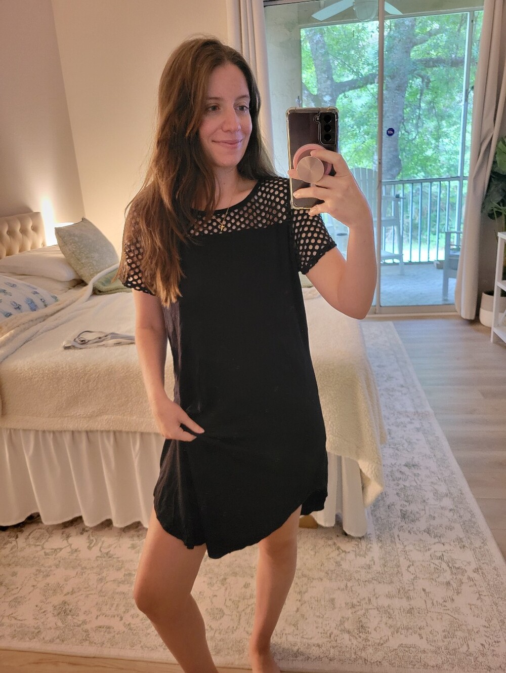 VENUS black dress